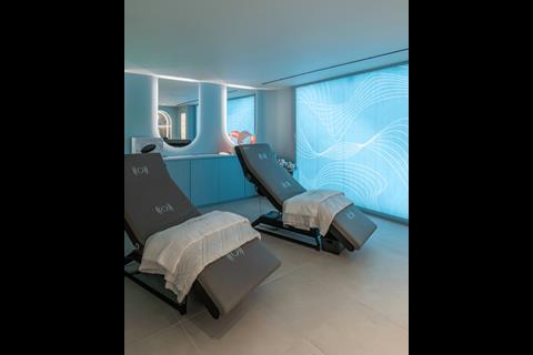 Elemis, Covent Garden treatment room